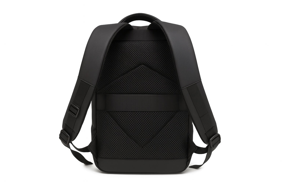 Mochila Viaje Cabina Avion 40x20x25 Apta para Ryanair - Travel Backpack Negro Impermeable Hombre Mujer Viaje, Trabajo y Estudio