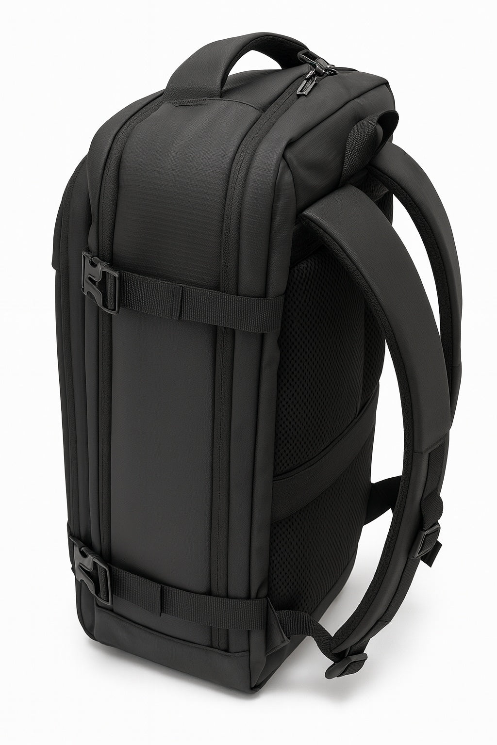 Mochila Viaje Cabina Avion 40x20x25 Apta para Ryanair - Travel Backpack Negro Impermeable Hombre Mujer Viaje, Trabajo y Estudio