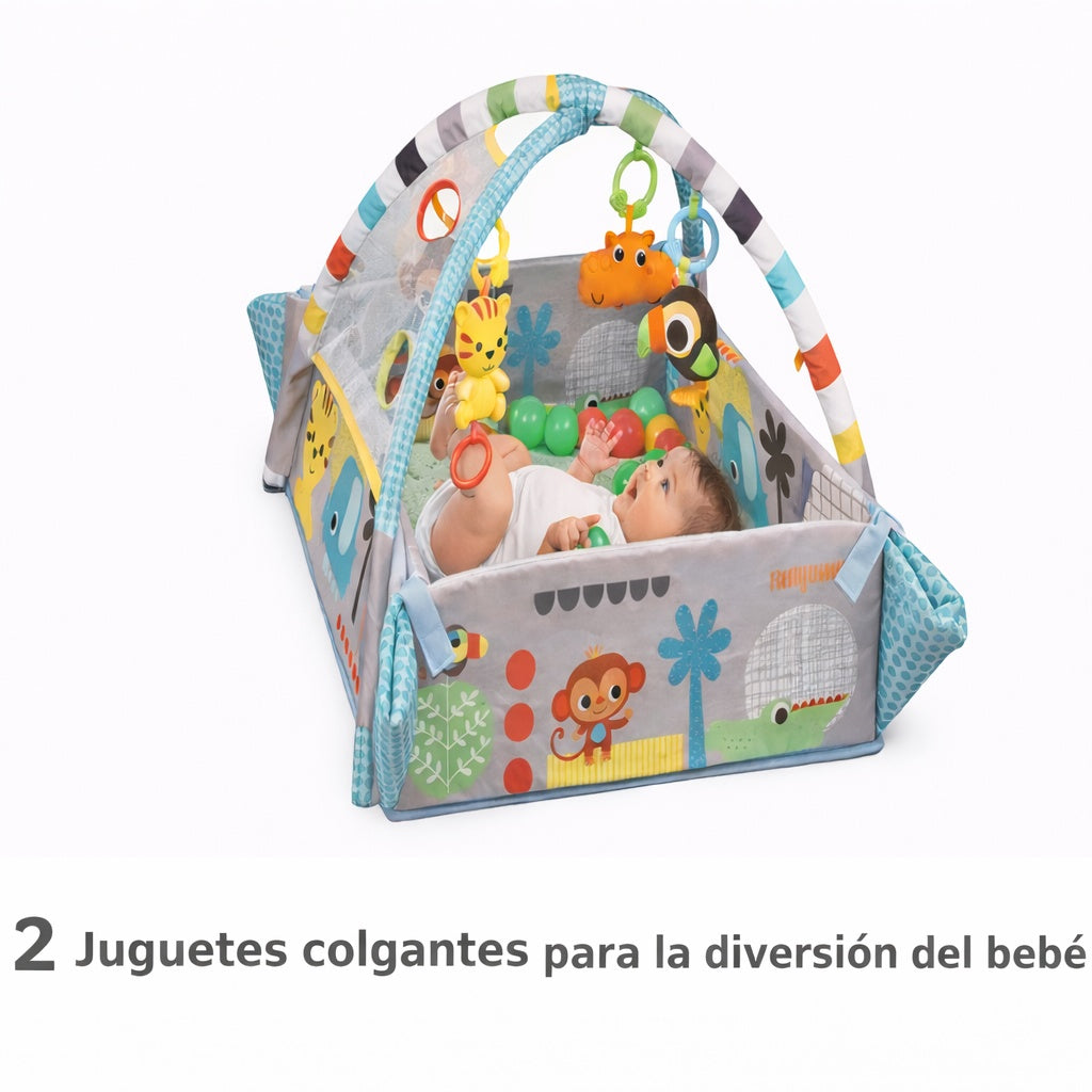 Gimnasio Evolutivo para Bebé 5 en 1 Abuyita – Un Espacio de Juego para Crecer, Explorar y Sonreír