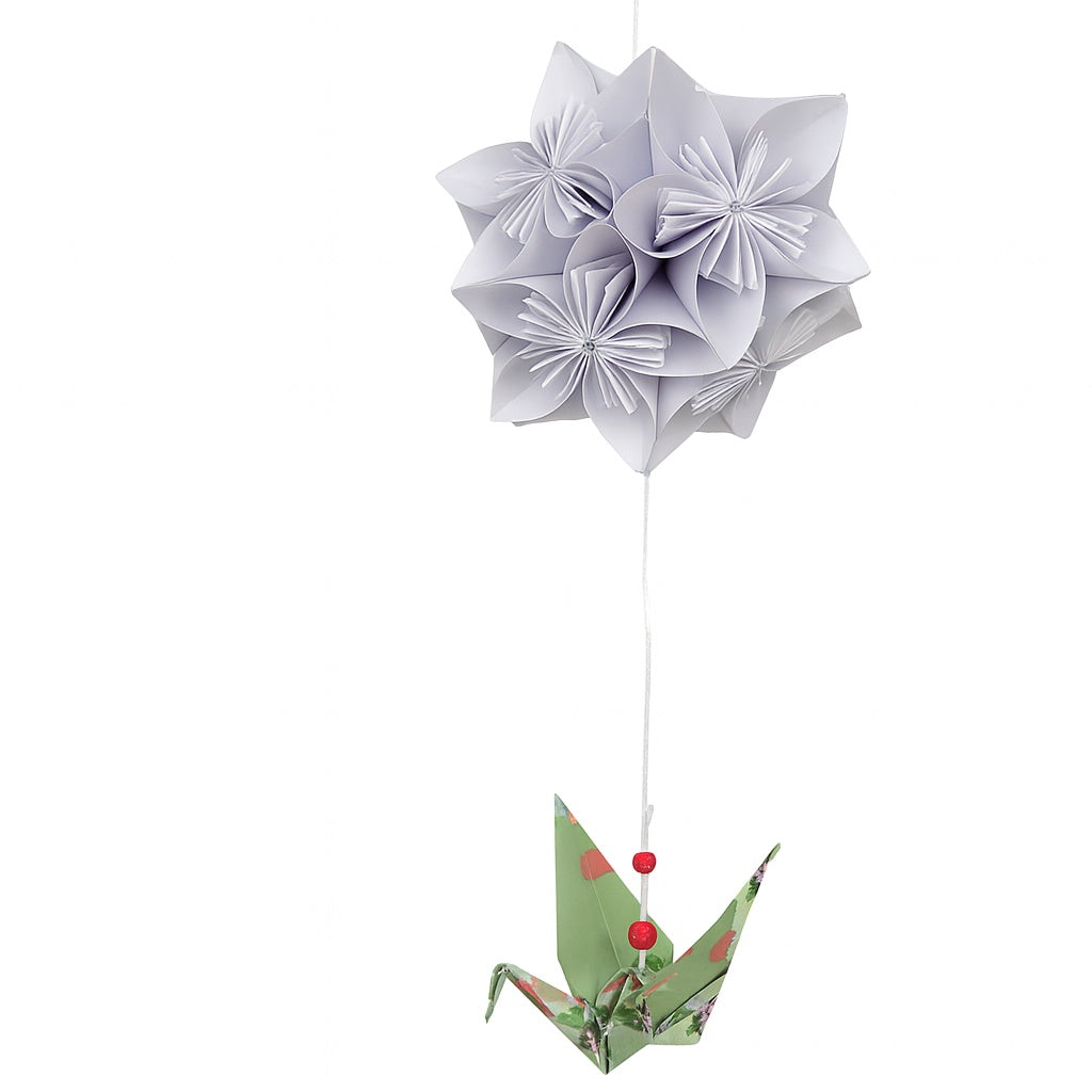 Esfera Floral de Origami