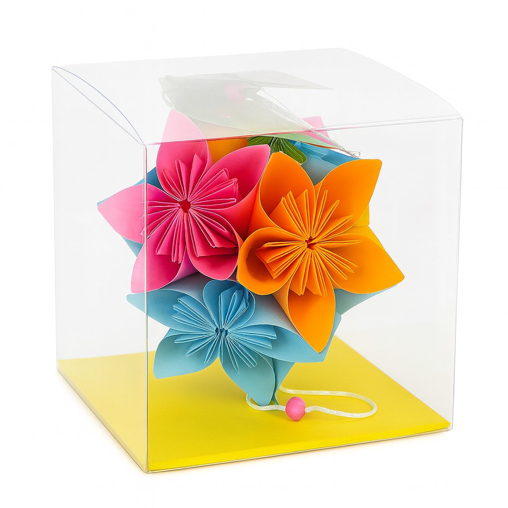 Esfera Floral de Origami